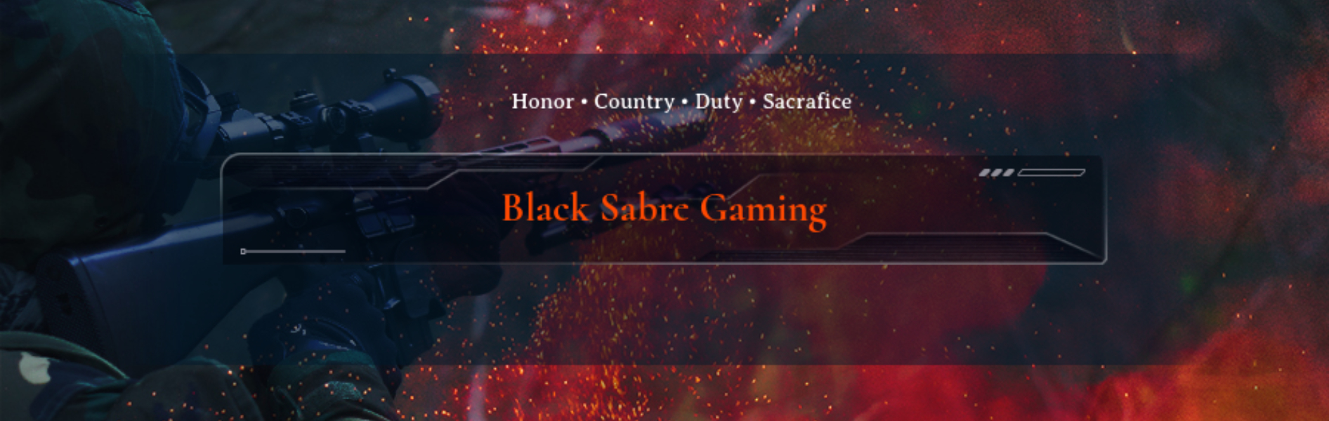 Black Sabre Banner